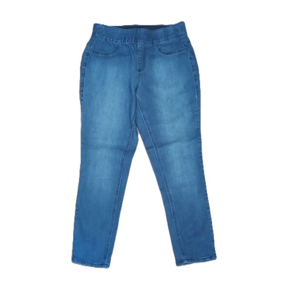 Christopher & Banks Sz 6P 6 Petite Women's Mid Rise Pull On Jegging Jeans - Picture 1 of 4